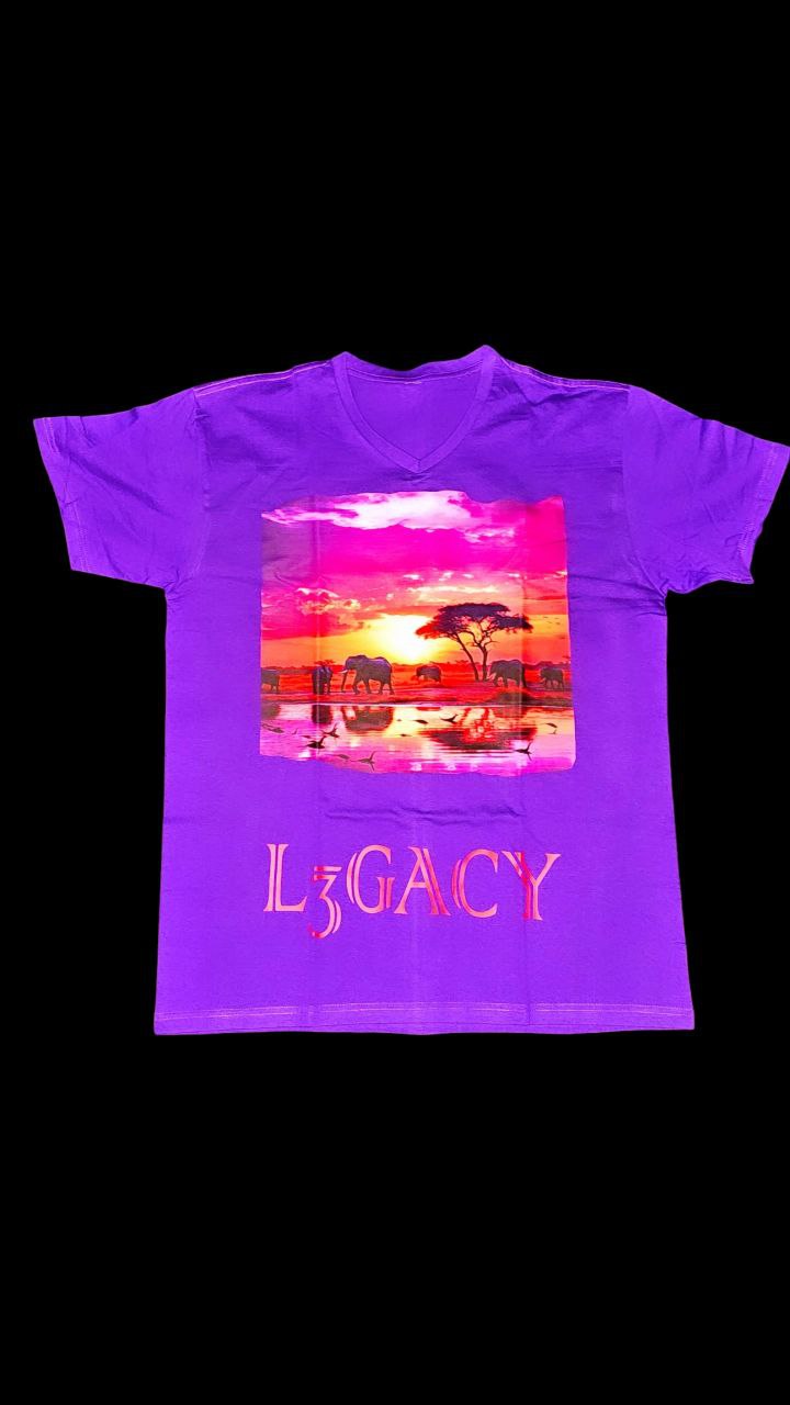 L3GACY t shirt (Purple)