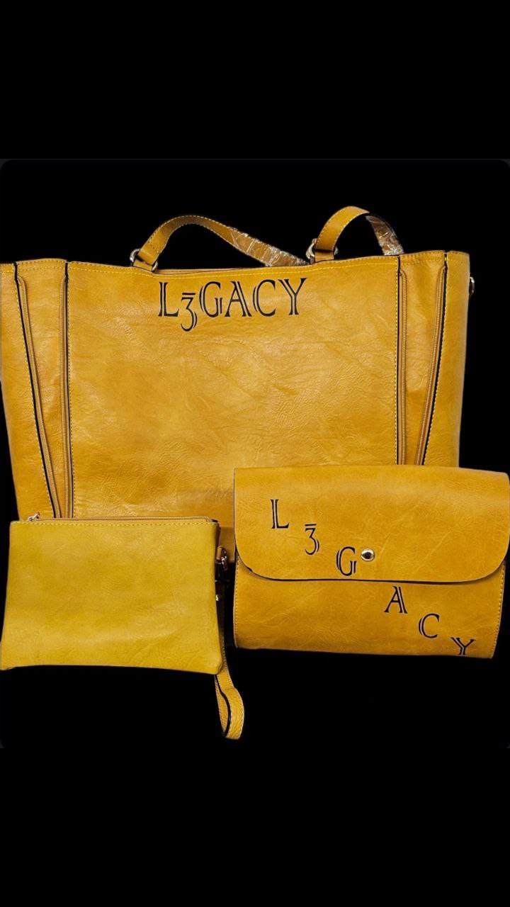 L3GACY purse and handbag set
