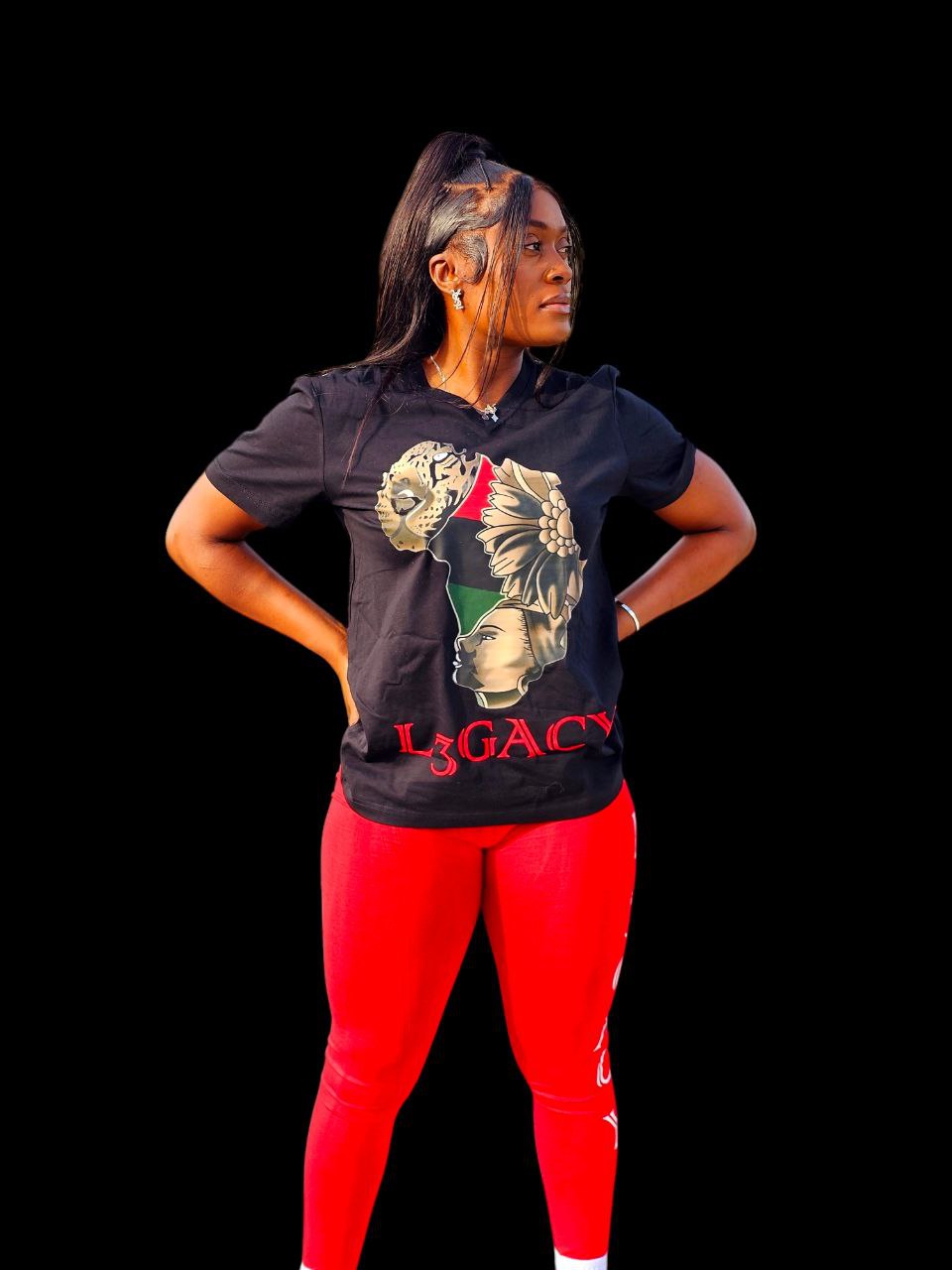 L3GACY Africa Symbol T Shirt