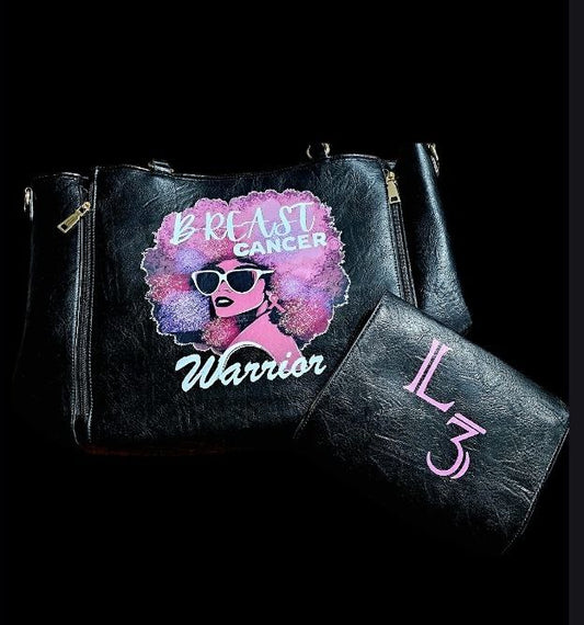 Breast Cancer Awareness 3 set hand bag